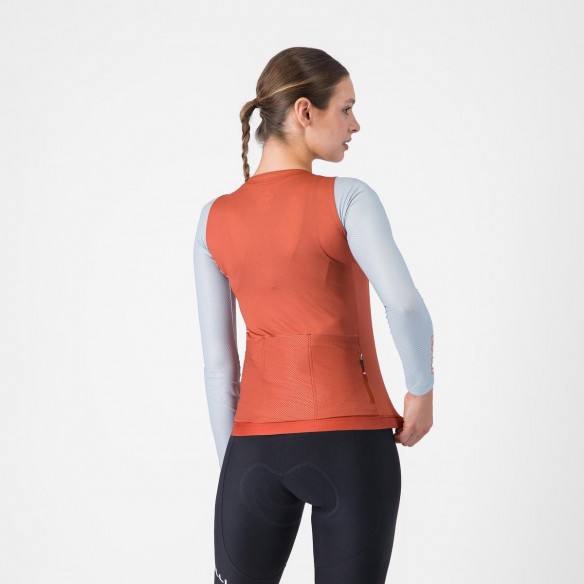 Maillot Corretto W m/l Rj Paprika/Az Winter