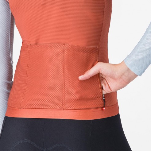 Maillot Corretto W m/l Rj Paprika/Az Winter