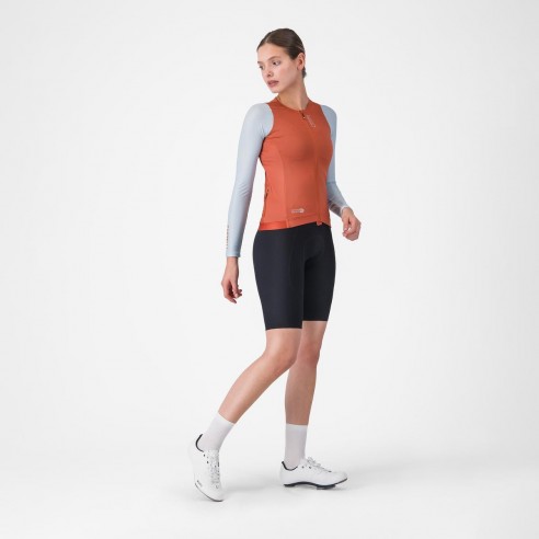 Maillot Corretto W m/l Rj Paprika/Az Winter