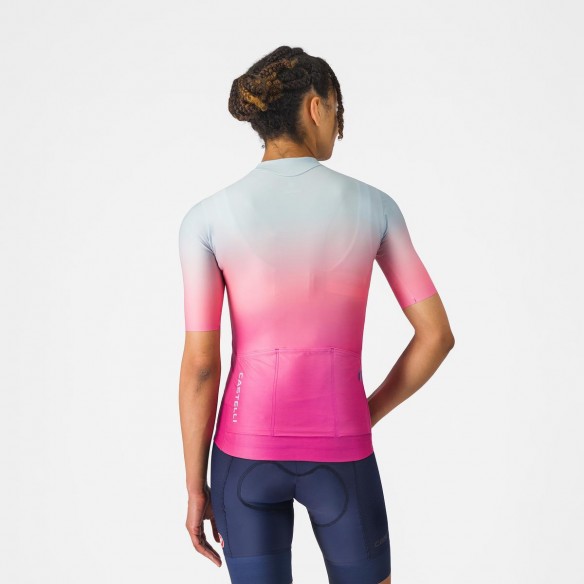 Maillot UPF W Az Winter/Rs Violeta
