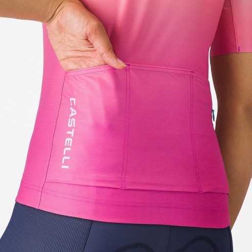 Maillot UPF W Az Winter/Rs Violeta
