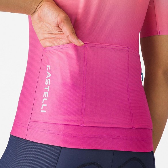Maillot UPF W Az Winter/Rs Violeta