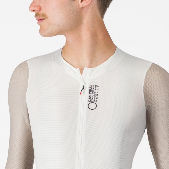 Maillot Corretto m/l Bln Marfil/Neg Clay