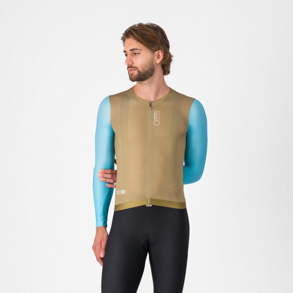 Maillot Corretto m/l Mrn Elmwood/Neon Cobalto/Bln