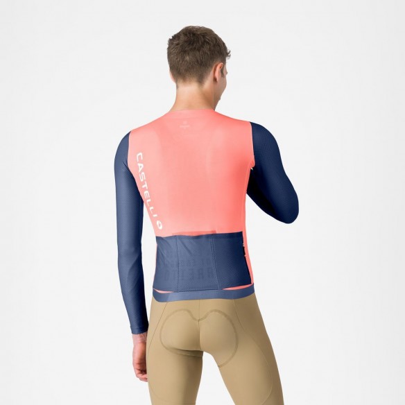 Maillot Corretto m/l Rs brill/ Az Belgian/Bln