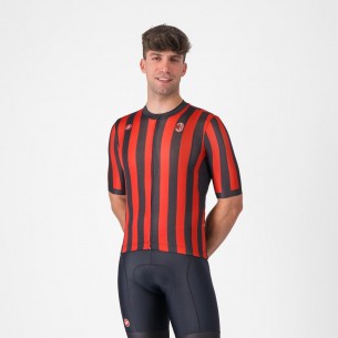 Maillot Competizione 3 AC Milan Rojo y Negro