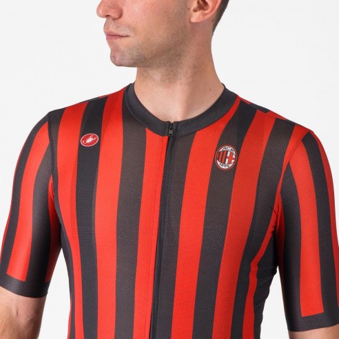 Maillot Competizione 3 AC Milan Rojo y Negro