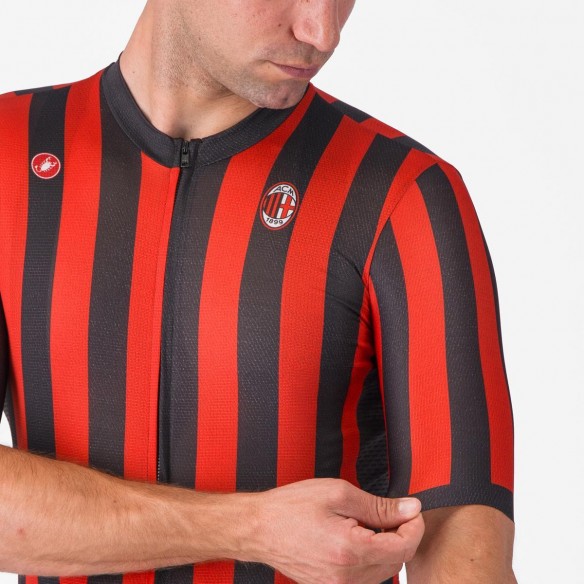Maillot Competizione 3 AC Milan Rojo y Negro