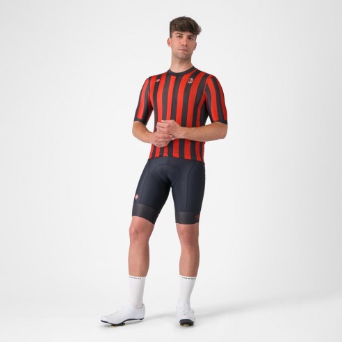 Maillot Competizione 3 AC Milan Rojo y Negro