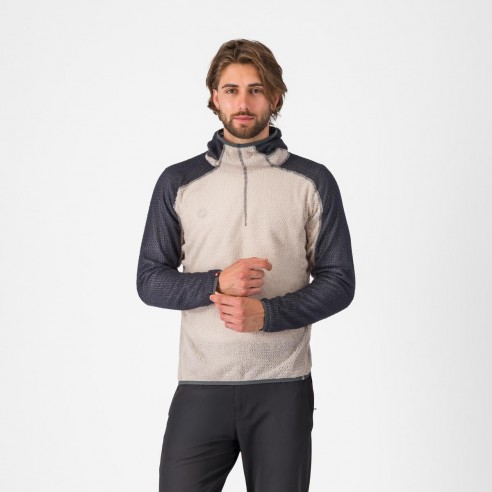 Sudadera Polar Castelli Alpha Gr plt/Gr osc