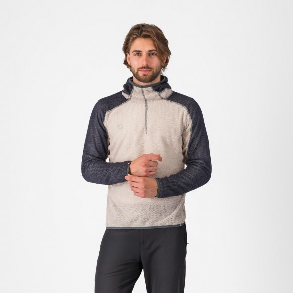Sudadera Polar Castelli Alpha Gr plt/Gr osc