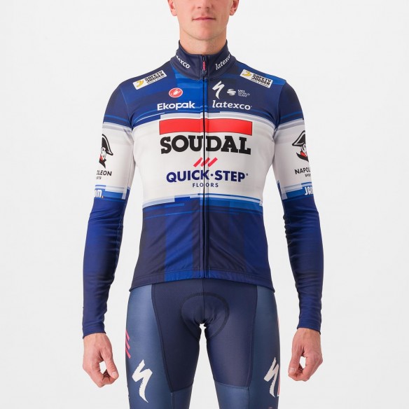 Maillot Térmico m/l Az osc/Bln Souldal QuickStep 2023