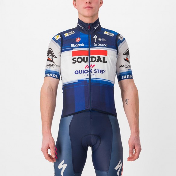 Chaleco Pro Light Wind Az osc/Bln Soudal QuickStep 2023