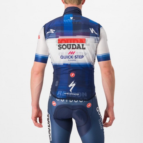 Chaleco Pro Light Wind Az osc/Bln Soudal QuickStep 2023