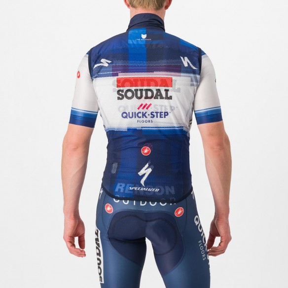 Chaleco Pro Light Wind Az osc/Bln Soudal QuickStep 2023