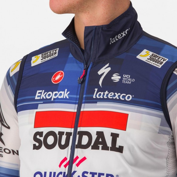 Chaleco Pro Light Wind Az osc/Bln Soudal QuickStep 2023