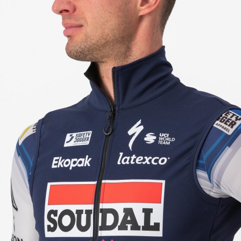 Chaleco Perfetto Ros 2 Az Belga Soudal QuickStep 2023