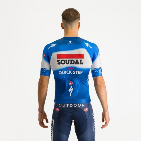Maillot Aero Race 7 Az Ceram/Bln Soudal QuickStep 2024