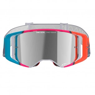 Máscara Supertech Stream Gr/Multi Espejo Pt