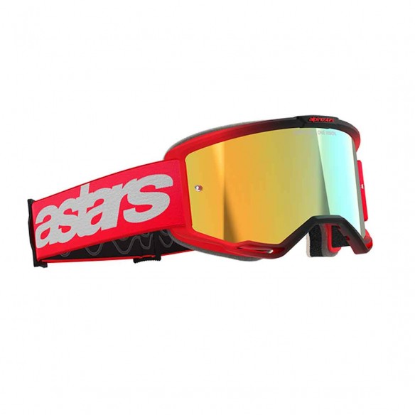 Máscara Vision 5 Blaze Rj Espejo Oro