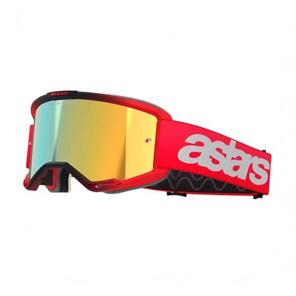 Máscara Vision 5 Blaze Rj Espejo Oro
