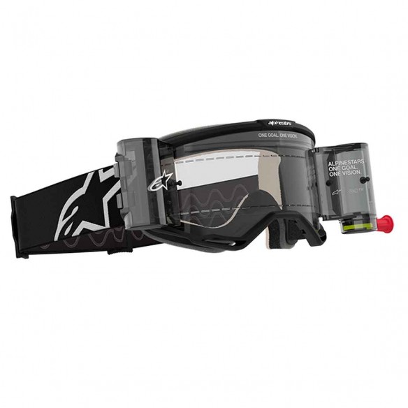 Máscara Vision 5 Corp Neg Transp Roll Off