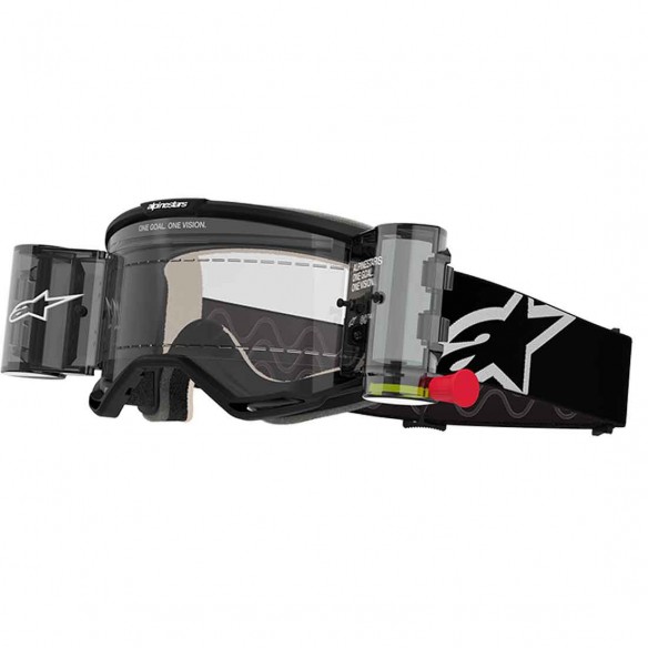 Máscara Vision 5 Corp Neg Transp Roll Off