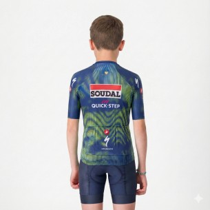 Maillot Aero Kid Az/Lima Elec Soudal QuickStep 2026 2