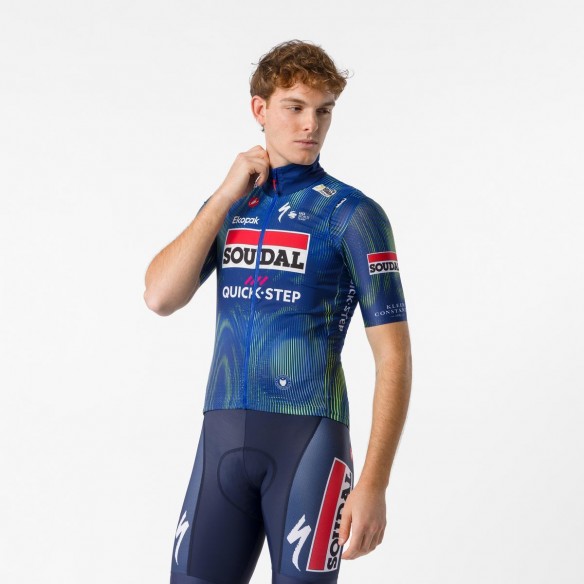 Chaleco Pro Wind Az/Lima Elec Soudal QuickStep 2026