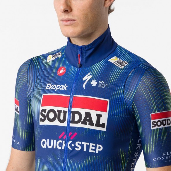 Chaleco Pro Wind Az/Lima Elec Soudal QuickStep 2026