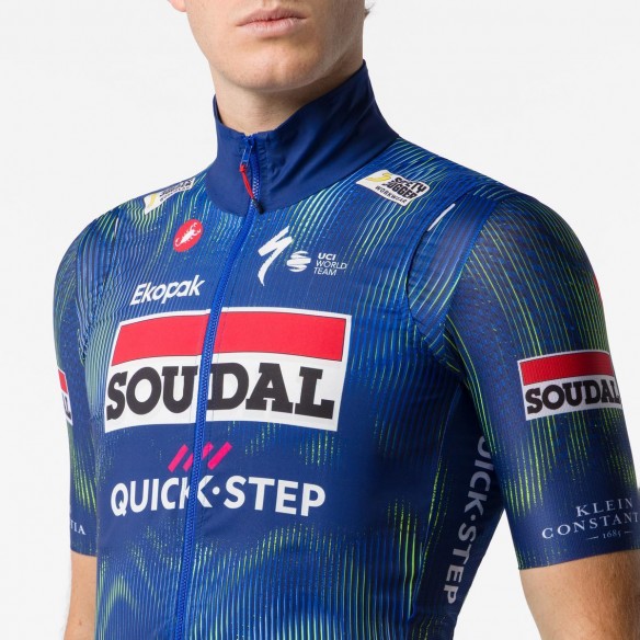 Chaleco Pro Wind Az/Lima Elec Soudal QuickStep 2026