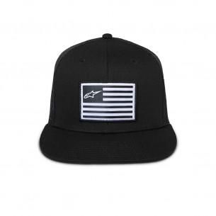 Gorra Flag Flat Trucker Neg/Neg
