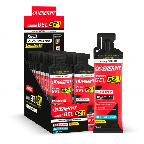 Carbo Gel Enervit C2:1 Pro Neutro Sodio 60ml