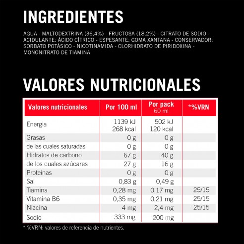 Carbo Gel Enervit C2:1 Pro Neutro Sodio 60ml