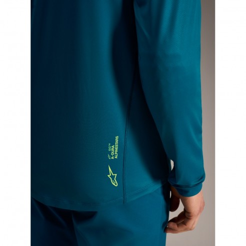 Maillot A-Dura Ride m/l Az/Vrd