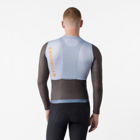 Maillot Corretto m/l Acero cl/Castaño/Nrj