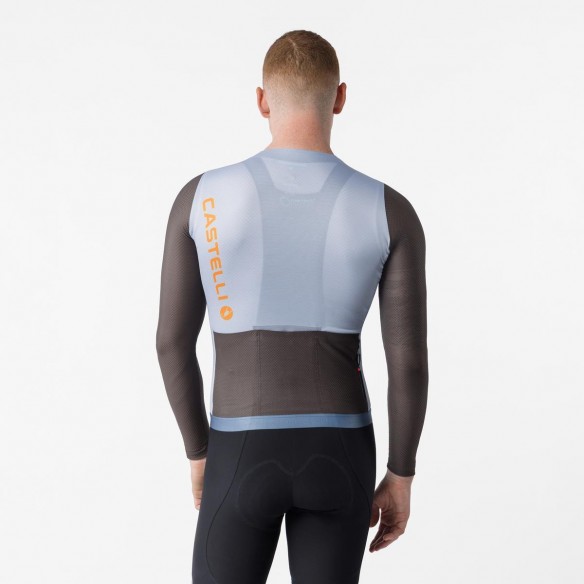 Maillot Corretto m/l Acero cl/Castaño/Nrj