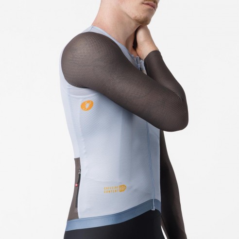 Maillot Corretto m/l Acero cl/Castaño/Nrj