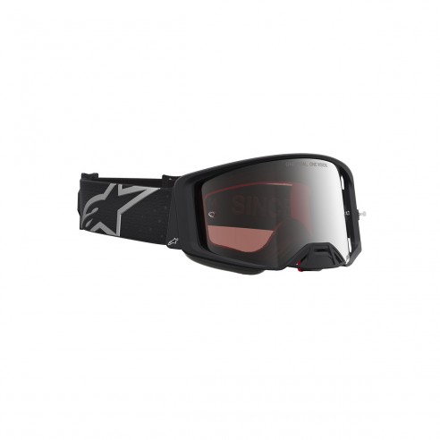 Máscara Supertech Vesta Neg mate/Pt/Pt Espejo