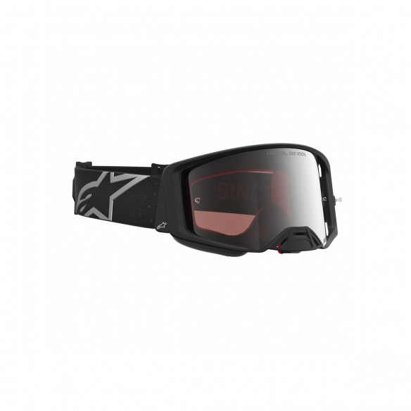 Máscara Supertech Vesta Neg mate/Pt/Pt Espejo