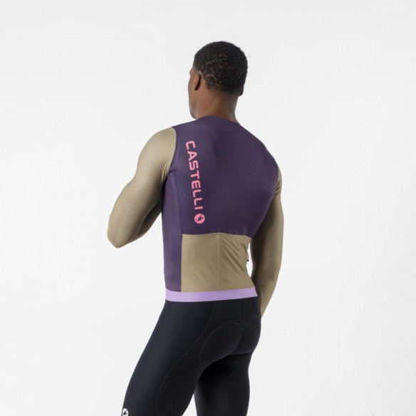 Maillot Corretto m/l Neg Noche/Mrrn Elmwood/Rs Giro