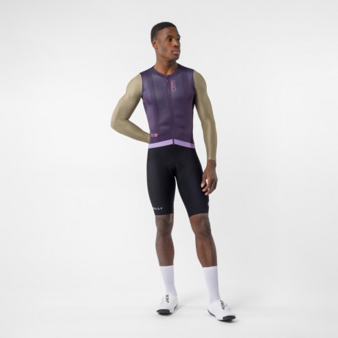 Maillot Corretto m/l Neg Noche/Mrrn Elmwood/Rs Giro