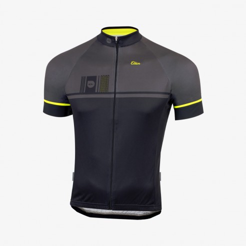 Maillot Supermassive Negro/Amarillo flúor