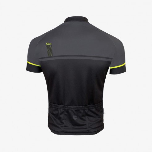 Maillot Supermassive Negro/Amarillo flúor