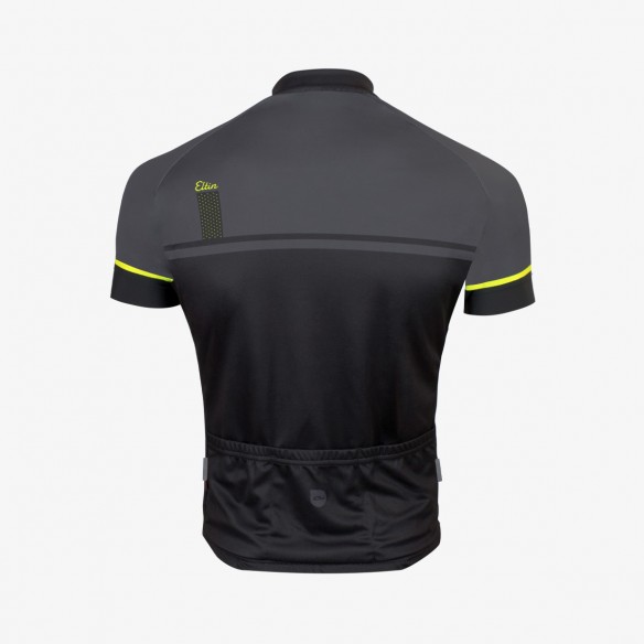 Maillot Supermassive Negro/Amarillo flúor