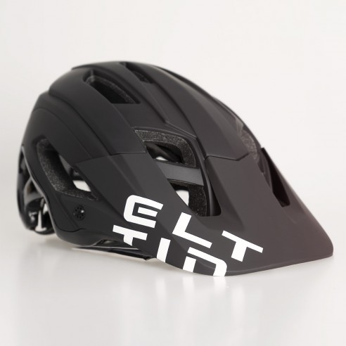 Casco MTB Hey Negro mate y blanco