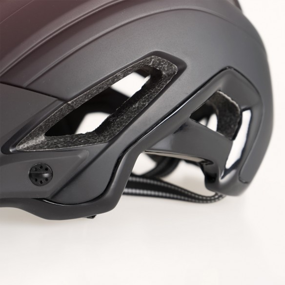 Casco MTB Hey Negro mate y blanco