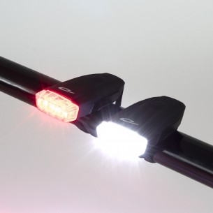 Pack luz bicicleta delantera y trasera Eltin 2