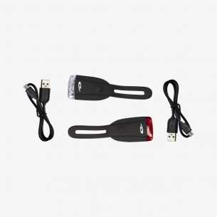 Pack luz bicicleta delantera y trasera Eltin