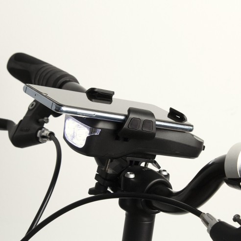 Luz delantera bicicleta Explorer Phone Grip 650 Lúmenes